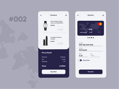 DailyUI002-Payment app daily ui dailyui002 design figma mobile app payment ui ui design