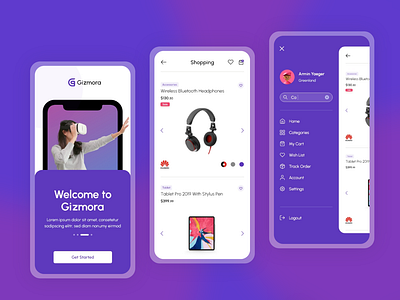 Gizmora - Gadget E-Commerce App