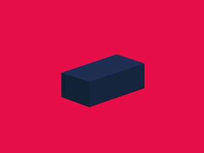 a brick. app design icon illustration logo vector