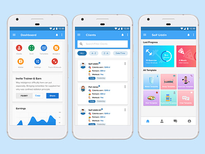 Fitness App Design Concept