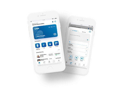 BCA mobile banking - Design Exploration design exploration ui ui design uiux
