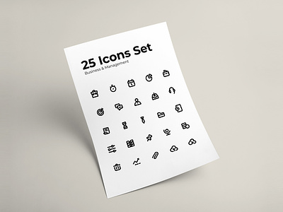 Business & Management Icons design icon icon design icon set iconography icons