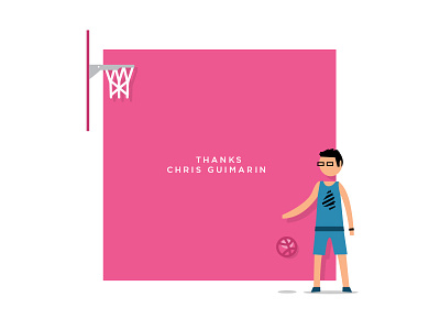 Dribbble first shot basketball debut illustration vector