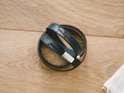 Customizable Ruler Bracelet