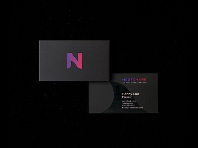 Business cards for NextShark