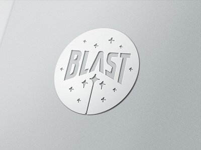 Blast glossy metal treatment