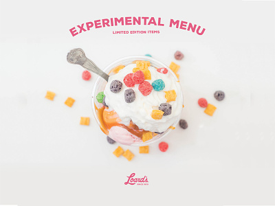 Loard’s Experimental Menu