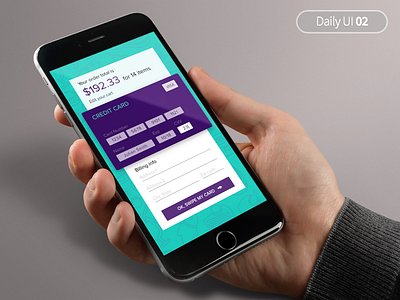 Daily UI 002 - Credit card payment