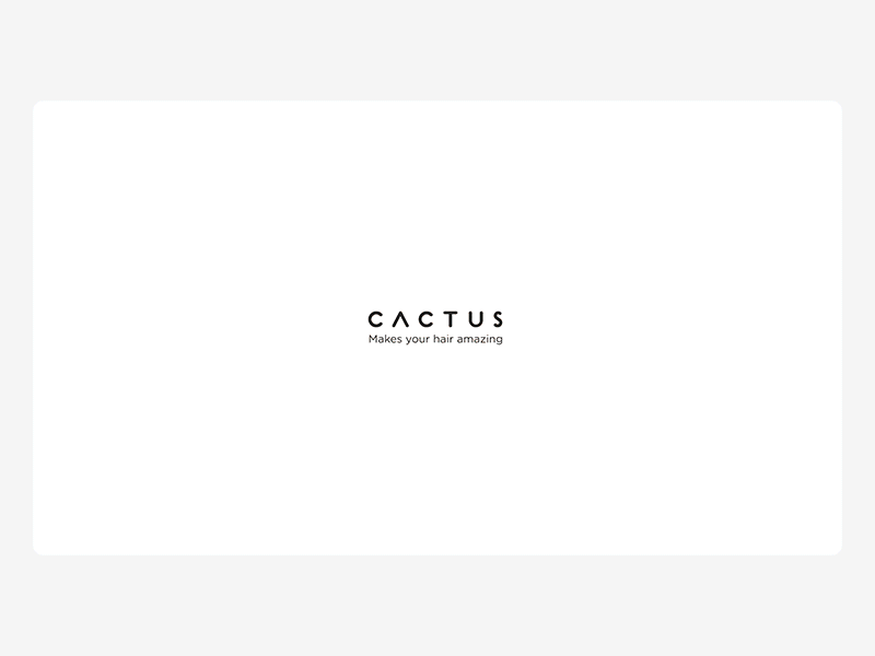 Cactus website redesign animation branding design home page minimal redesign concept smooth ui ux web design