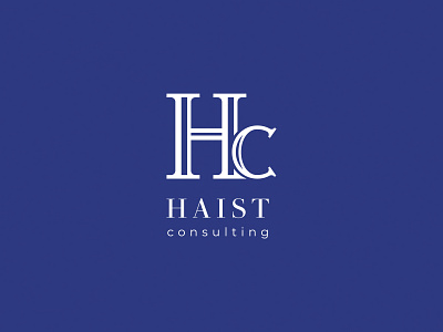 Haist consulting logo branding design graphic design icon logo minimal typography vector