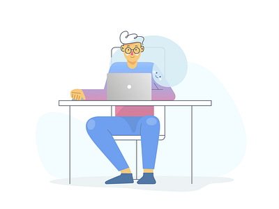 Mindfulness At Work By Aga Szklanny For Sky Gate On Dribbble