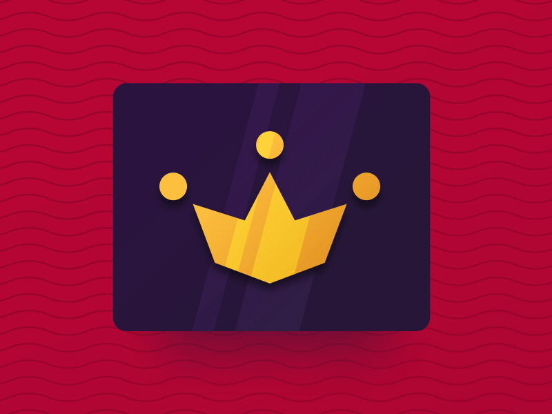 VIP animation card crown loyalty parallax rig vip