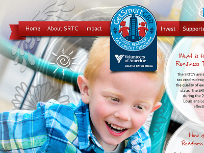 GetSmart GBR Supporters Page Design children design donate website