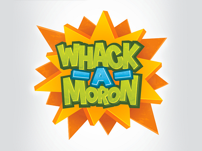 Whack-A-Moron Logo Design
