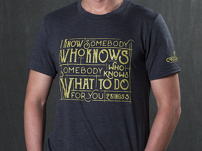 2 Kings 5 Shirt Design apparel bible bible verse graphic design shirt tshirt design typography