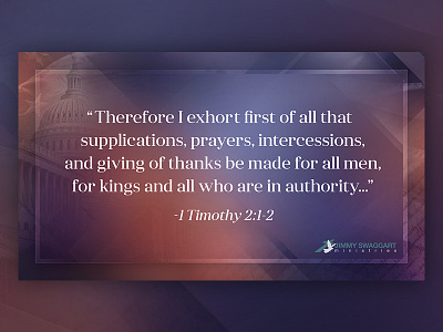 1 Timothy 2:1-2