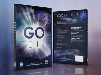 Go Tell DVD Cover Design cover design dvd