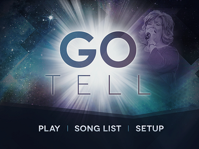 Go Tell DVD Main Menu Design