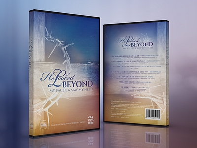 He Looked Beyond my Faults DVD Cover Design