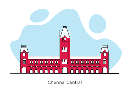 Chennai design ill illustration ui ux vector web