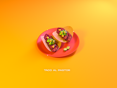Tacos 3d cinema4d food illustration mexican mexico tacos