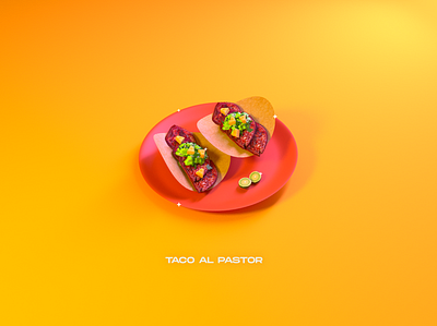 Tacos 3d cinema4d food illustration mexican mexico tacos