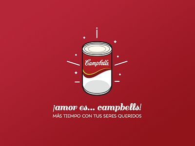 Campbells soup campbells food geometric illustration soup vector