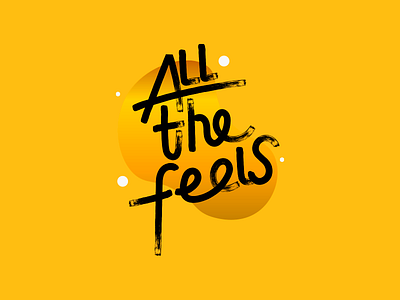 All The Feels font geometric handwriting handwritten lettering marker type typography vector