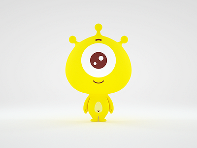 Mascot - miaozai mascot cinema4d octane 3d