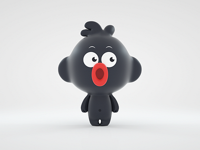 Mascot xiaoka mascot 3d octane cinema4d