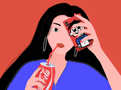 cococola illustration