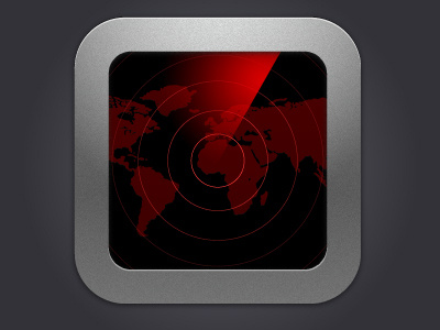New LiveStats Icon gosquared icon livestats my first shot radar woah im on dribbble