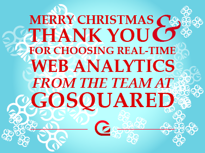 Merry Christmas From GoSquared