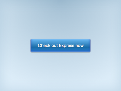 All aboard the GoSquared Express blue button express gosquared shiny sketch