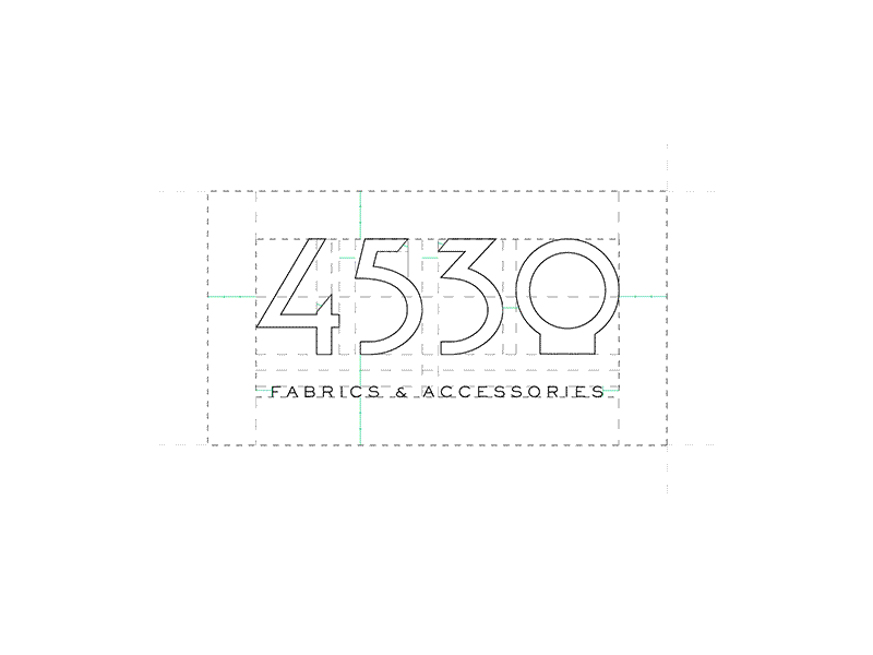logo for fabric factory 4530 animation branding design illustration logo typography vector