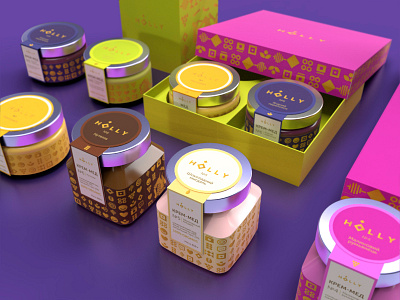 Naming, branding and packaging for Holly