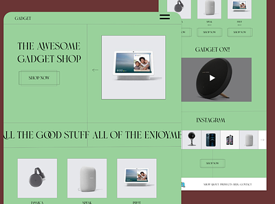 Shopify Theme Concept design graphic design ui ui ux ux web web design website website concept