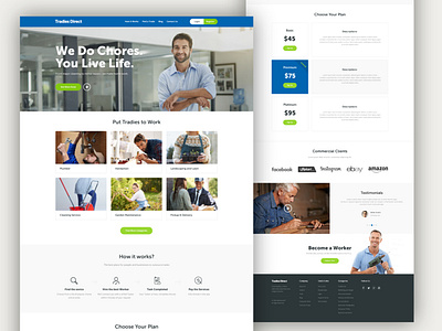 Tradies Direct UX/UI Design