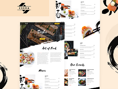 Themify Ultra Sushi ui ui ux ux web design