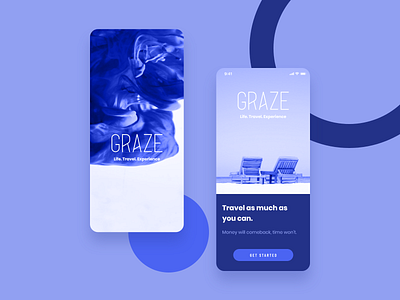 Graze Travel App UI