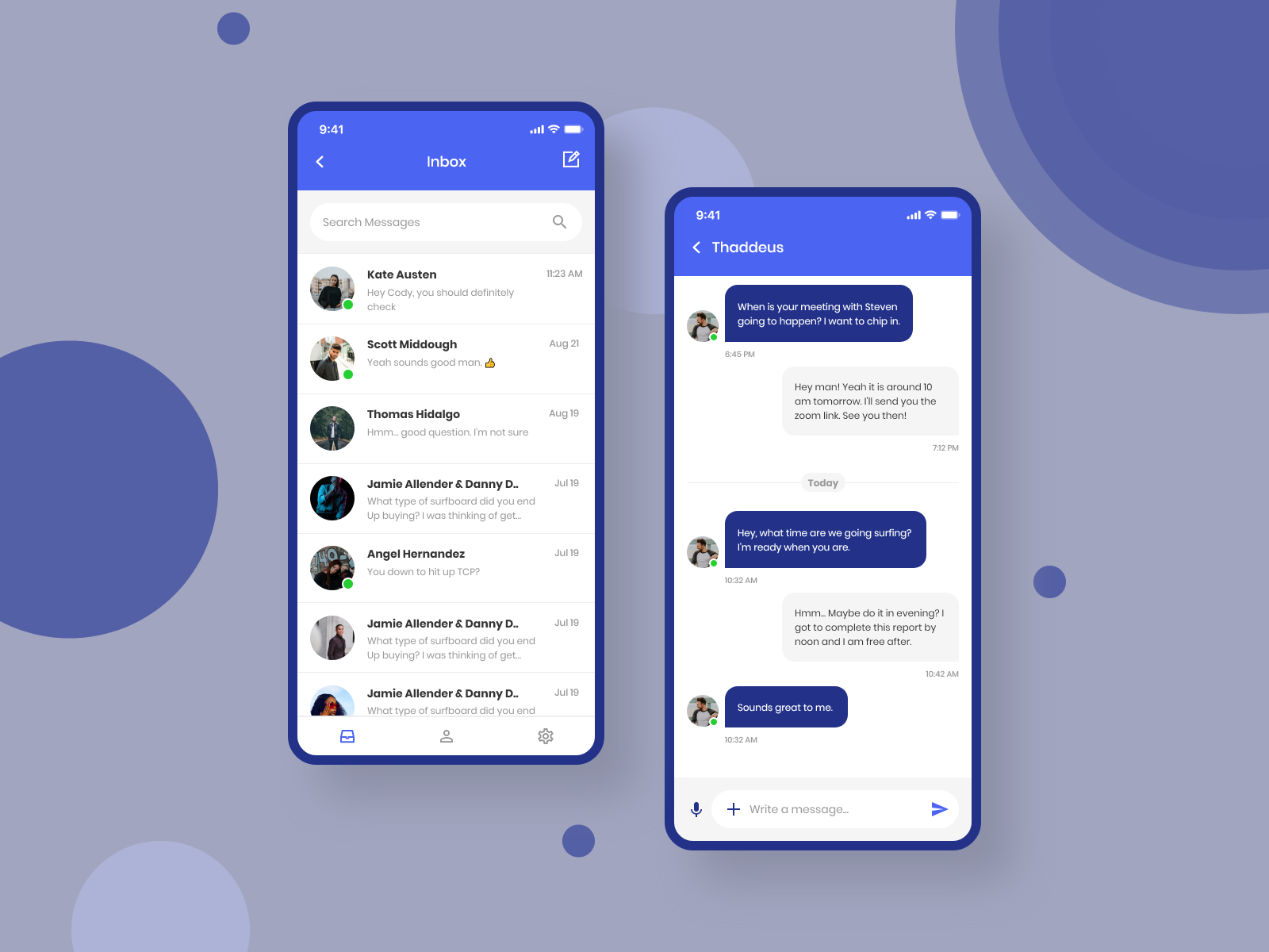 messenger app