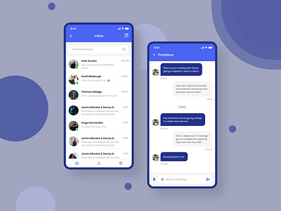 Telegram Messenger App Redesign