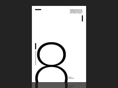 Typography - 1 clean design flat grids illustration layout minimal type typo typography