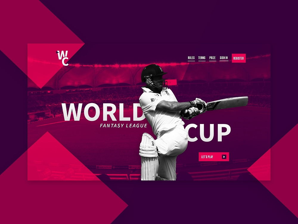 Cricket World Cup Fantasy League 2019 by Sohaib Khan on Dribbble