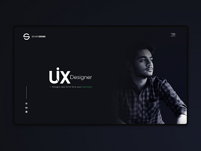 Personal Portfolio by Sohaib Khan on Dribbble