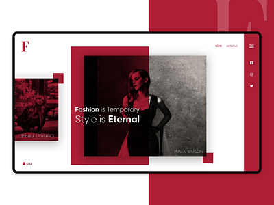 Fashionize Website Design