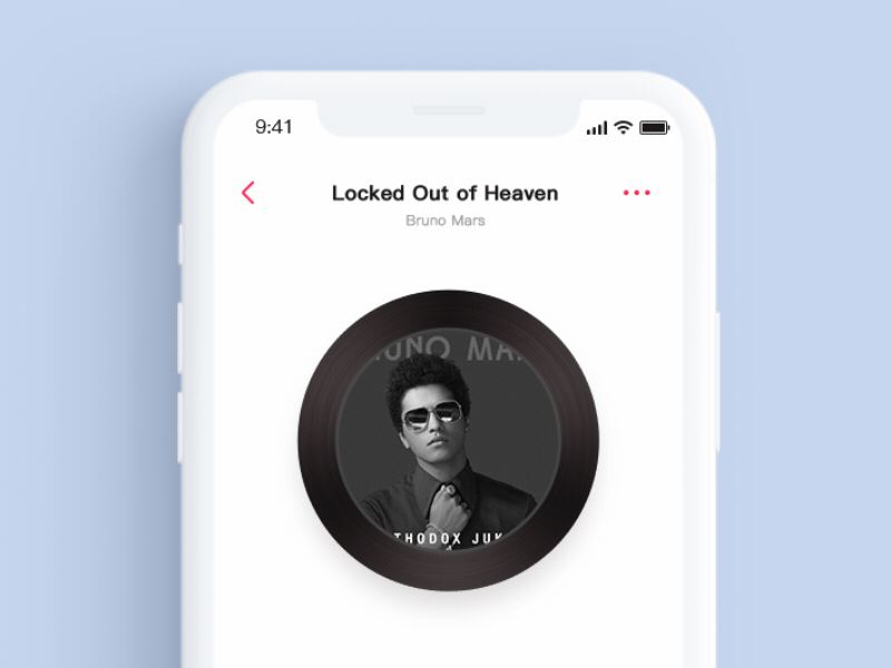 Music App Animation