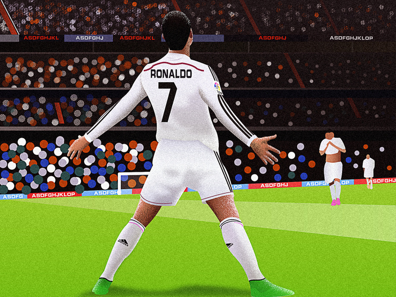 King Ronaldo by 崔智翔 on Dribbble