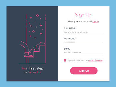 001 001 dailyui signup