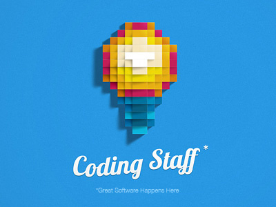 Codingstaff wallpapers icon illustration logo